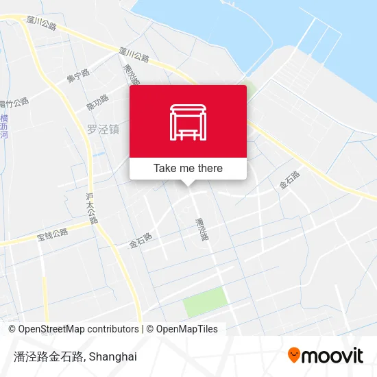 潘泾路金石路 map