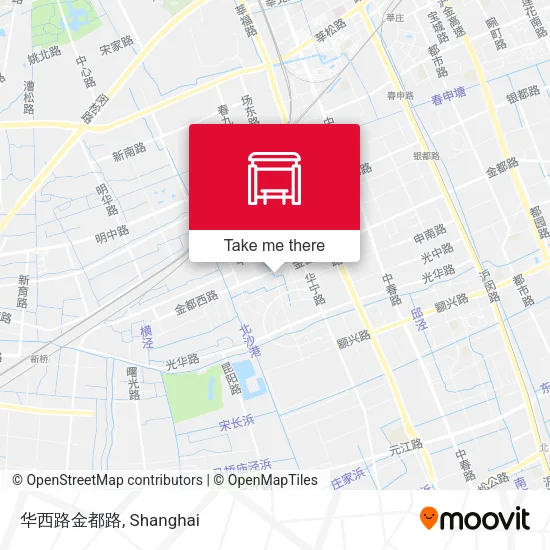 华西路金都路 map