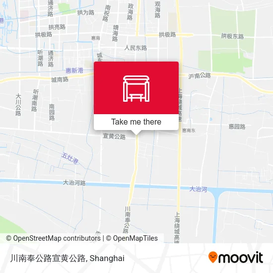 川南奉公路宣黄公路 map