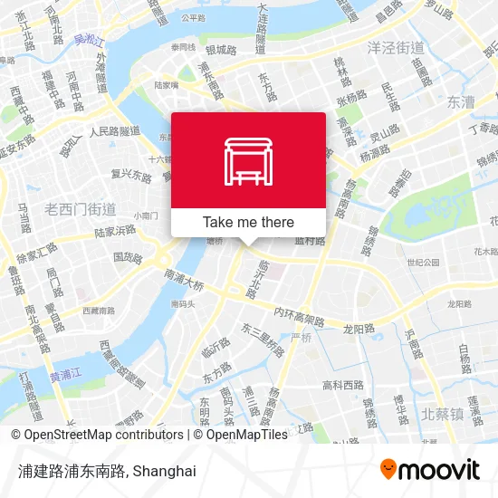 浦建路浦东南路 map