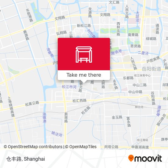 仓丰路 map