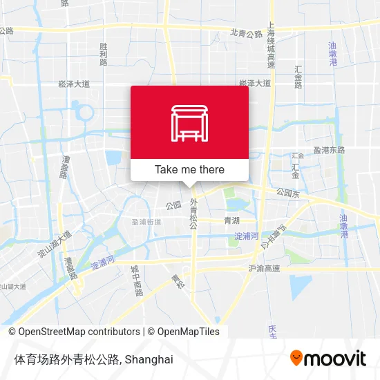 体育场路外青松公路 map