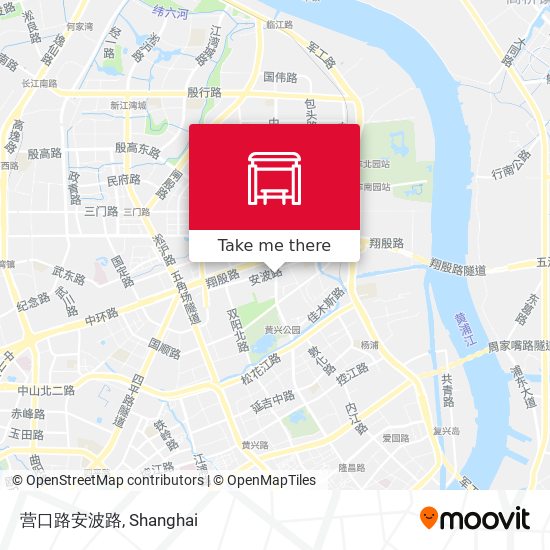 营口路安波路 map