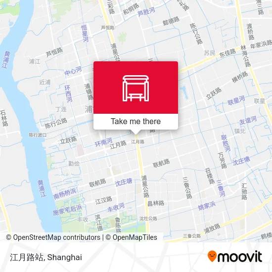 江月路站 map