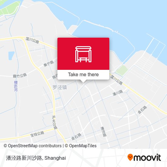 潘泾路新川沙路 map