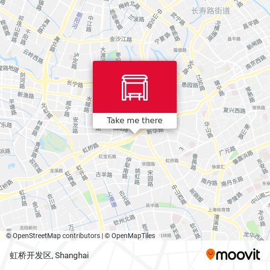 虹桥开发区 map