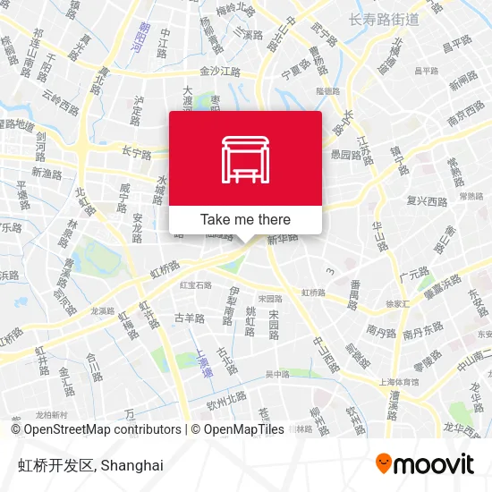 虹桥开发区 map