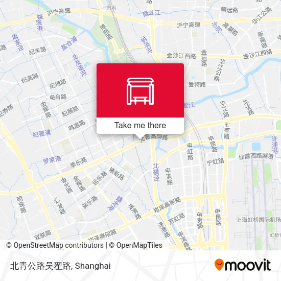 北青公路吴翟路 map