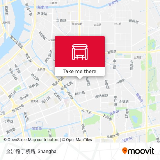 金沪路宁桥路 map