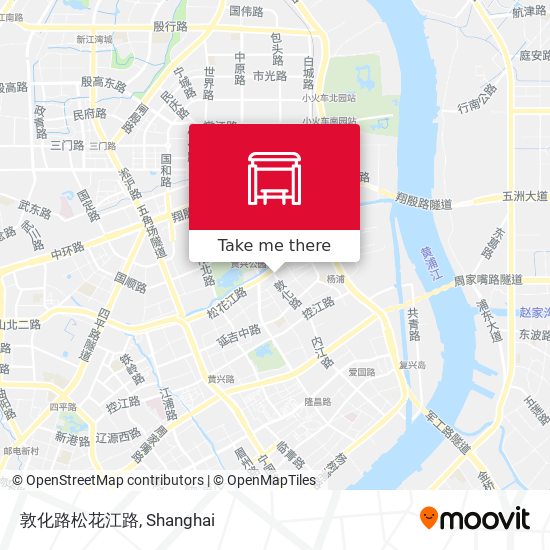 敦化路松花江路 map