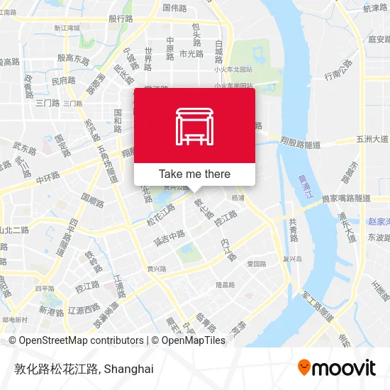 敦化路松花江路 map