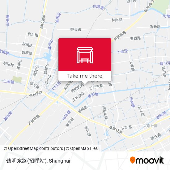 钱明东路(招呼站) map