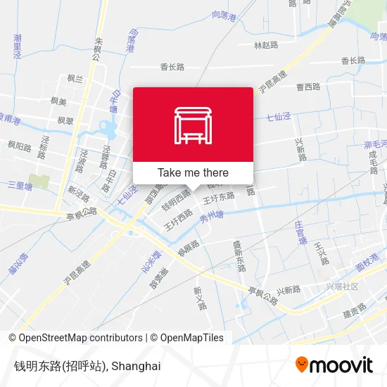 钱明东路(招呼站) map