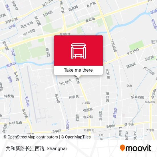 共和新路长江西路 map