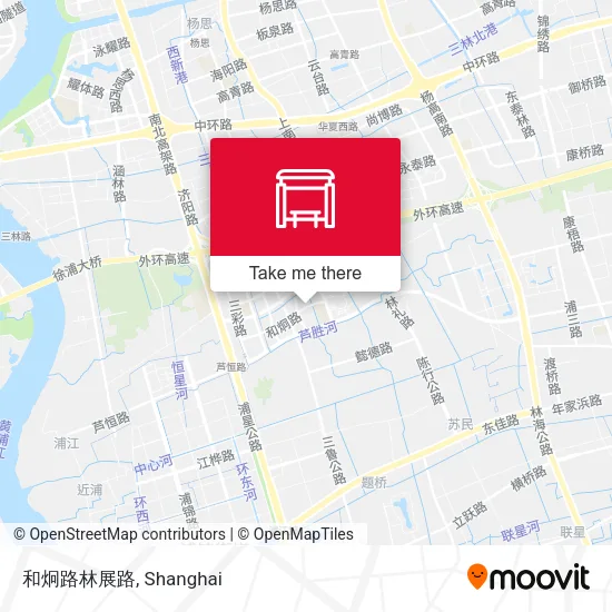 和炯路林展路 map
