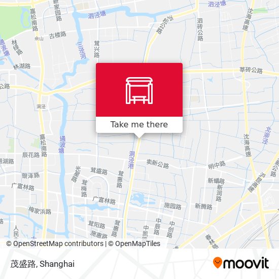茂盛路 map