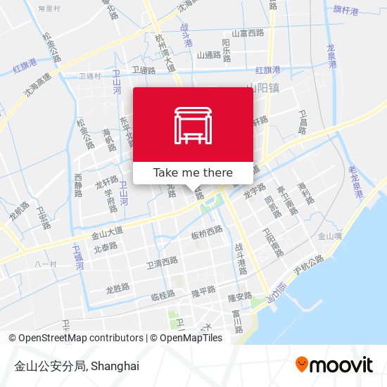 金山公安分局 map