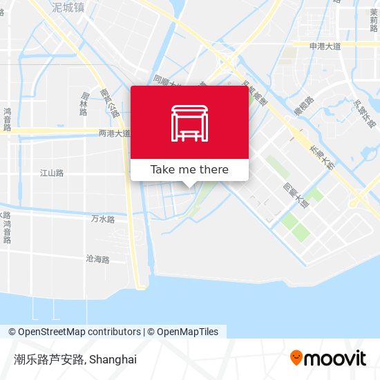 潮乐路芦安路 map