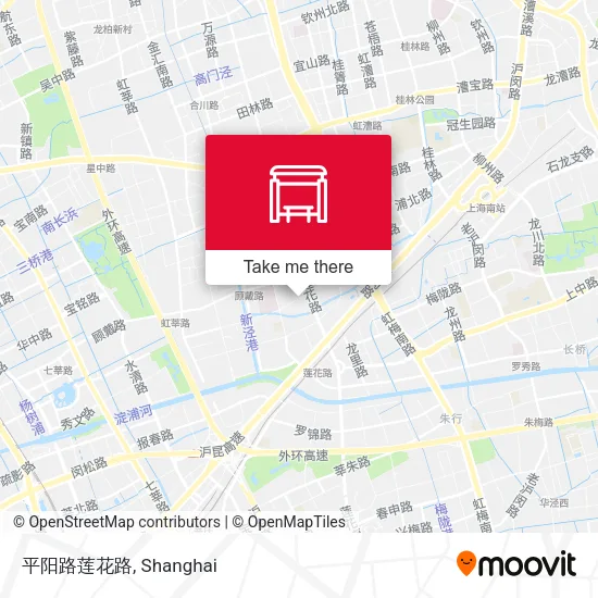 平阳路莲花路 map