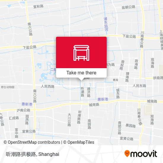 听潮路拱极路 map