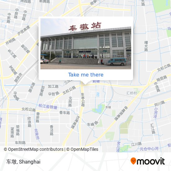 车墩 map