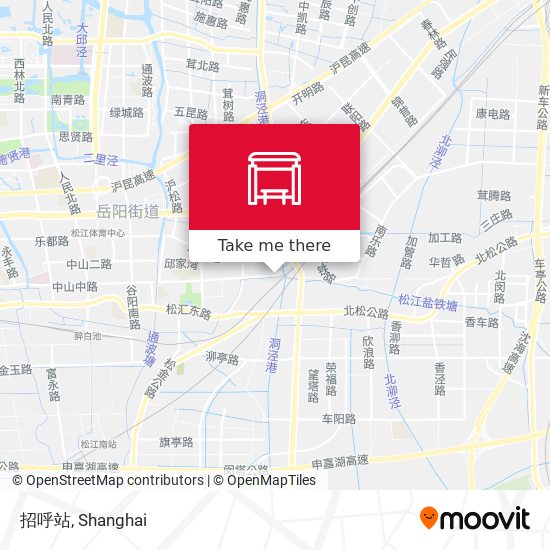 招呼站 map