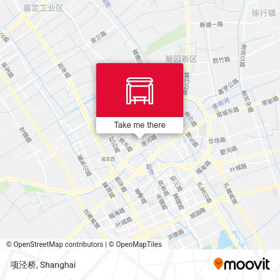 项泾桥 map