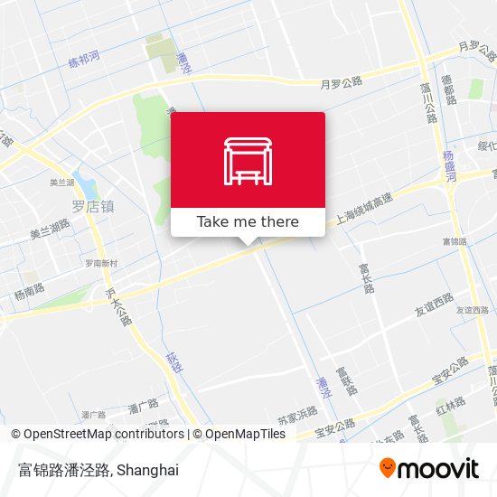 富锦路潘泾路 map