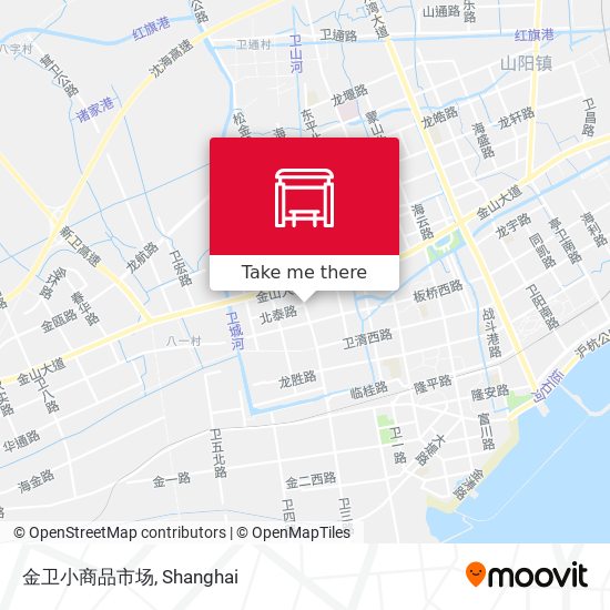 金卫小商品市场 map