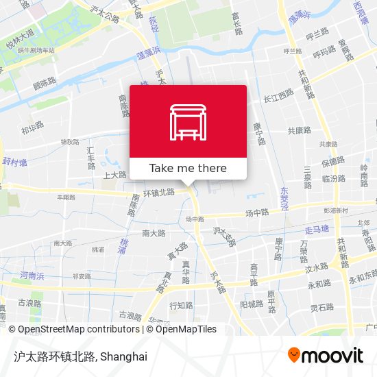 沪太路环镇北路 map