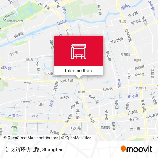 沪太路环镇北路 map