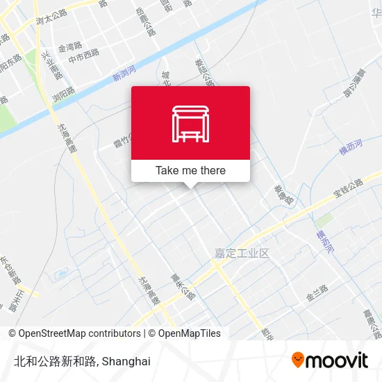 北和公路新和路 map