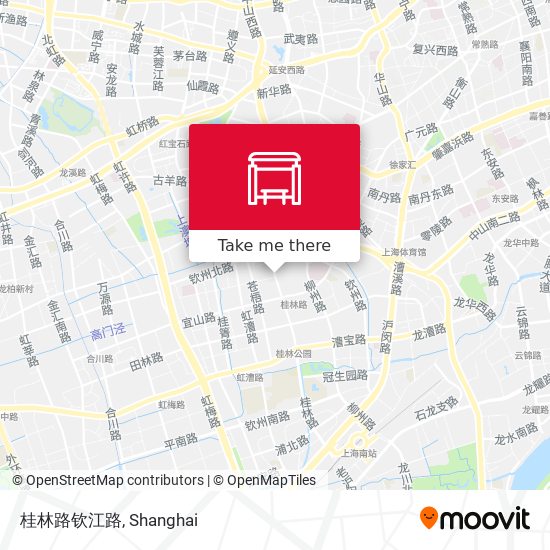 桂林路钦江路 map