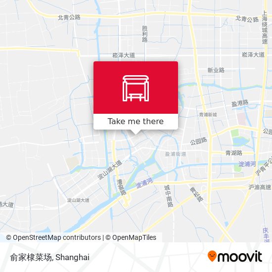 俞家棣菜场 map