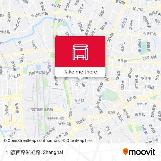 仙霞西路淞虹路 map