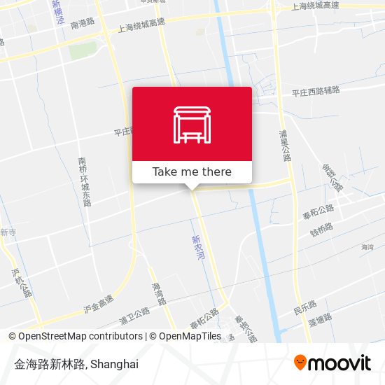 金海路新林路 map