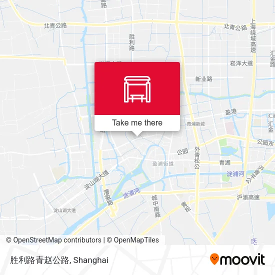 胜利路青赵公路 map