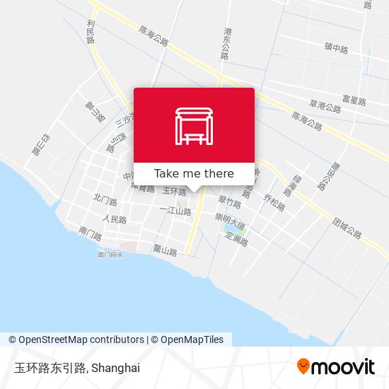 玉环路东引路 map