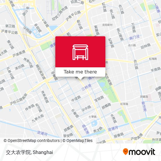 交大农学院 map