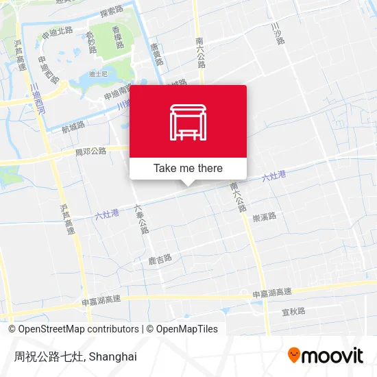 周祝公路七灶 map