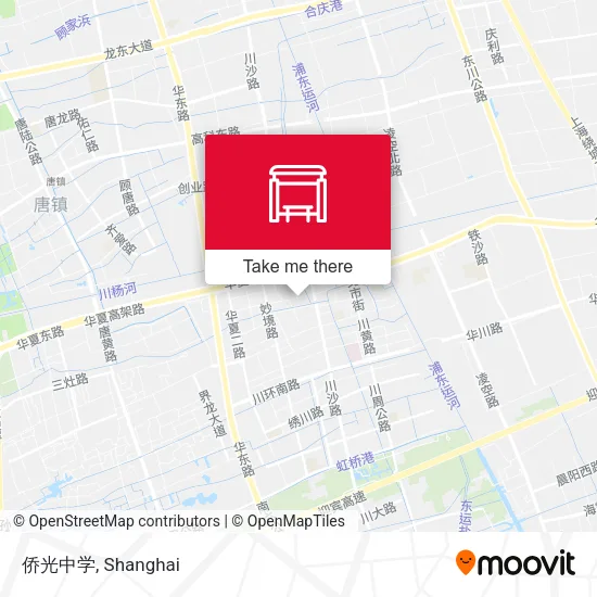 侨光中学 map