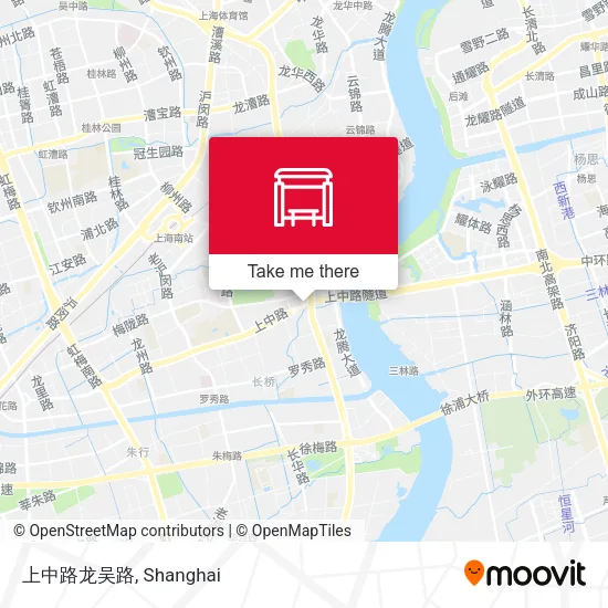上中路龙吴路 map
