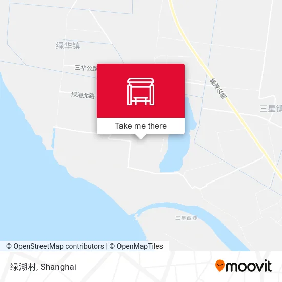绿湖村 map