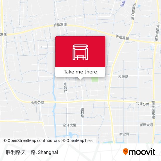 胜利路天一路 map