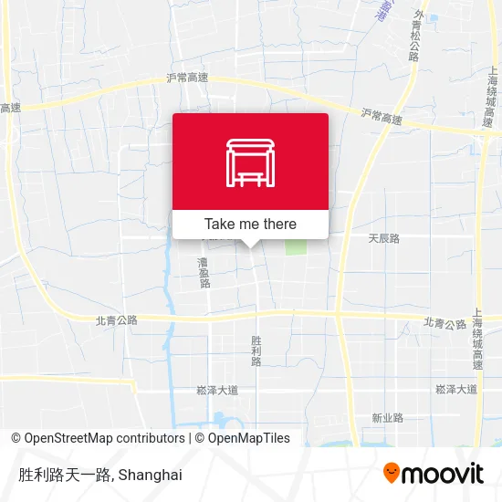 胜利路天一路 map