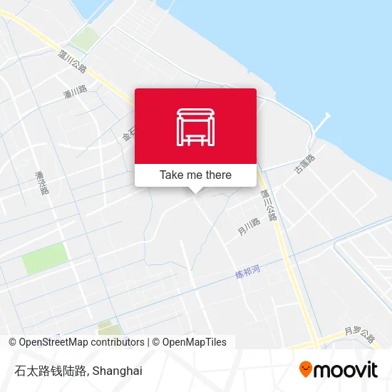 石太路钱陆路 map