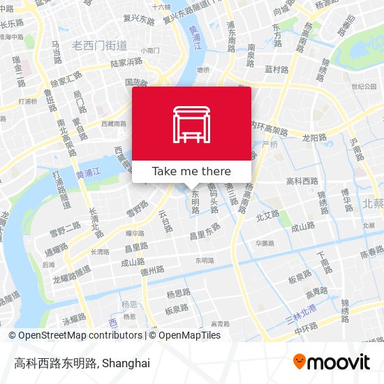 高科西路东明路 map