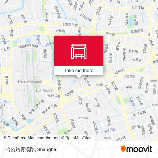 哈密路青溪路 map