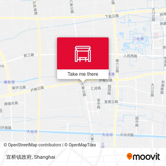 宣桥镇政府 map