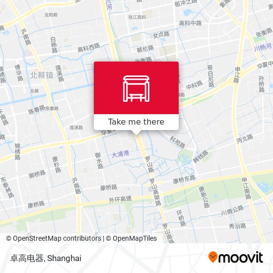 卓高电器 map